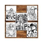 Carti si Birotica - Carti - Carti pentru copii - Carti de colorat - Carte de colorat pentru relaxare si antistres, 44 de ilustratii, GTA, 94 pagini, A5 - Infinity.ro