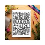Carti si Birotica - Carti - Carti pentru copii - Carti de colorat - Carte de colorat pentru relaxare si antistres, 45 de ilustratii, Citate Motivationale, 96 pagini, A5 - Infinity.ro