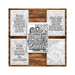 Carti si Birotica - Carti - Carti pentru copii - Carti de colorat - Carte de colorat pentru relaxare si antistres, 45 de ilustratii, Citate Motivationale, 96 pagini, A5 - Infinity.ro