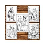 Carti si Birotica - Carti - Carti pentru copii - Carti de colorat - Carte de colorat pentru relaxare si antistres, 45 de ilustratii, Fantasy Squirrels 96 pagini, A5 - Infinity.ro