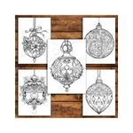 Carti si Birotica - Carti - Carti pentru copii - Carti de colorat - Carte de colorat pentru relaxare si antistres, 45 de ilustratii, Ornamente de Craciun, 96 pagini, A5 - Infinity.ro