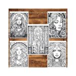 Carti si Birotica - Carti - Carti pentru copii - Carti de colorat - Carte de colorat pentru relaxare si antistres, 45 de ilustratii, Vitralii cu fete, 96 pagini, A5 - Infinity.ro