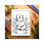 Carti si Birotica - Carti - Carti pentru copii - Carti de colorat - Carte de colorat pentru relaxare si antistres, 50 de ilustratii, Animale dragute, 106 pagini, A5 - Infinity.ro