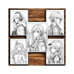 Carti si Birotica - Carti - Carti pentru copii - Carti de colorat - Carte de colorat pentru relaxare si antistres, 50 de ilustratii, Anime Army Girls - Volumul II, 106 pagini, A5 - Infinity.ro