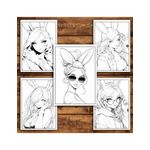 Carti si Birotica - Carti - Carti pentru copii - Carti de colorat - Carte de colorat pentru relaxare si antistres, 50 de ilustratii, Anime Bunny Girls, 106 pagini, A5 - Infinity.ro