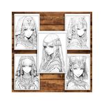 Carti si Birotica - Carti - Carti pentru copii - Carti de colorat - Carte de colorat pentru relaxare si antistres, 50 de ilustratii, Anime Egyptian Girls, 106 pagini, A5 - Infinity.ro