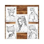 Carti si Birotica - Carti - Carti pentru copii - Carti de colorat - Carte de colorat pentru relaxare si antistres, 50 de ilustratii, Anime Necko Boys, 106 pagini, A5 - Infinity.ro