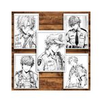Carti si Birotica - Carti - Carti pentru copii - Carti de colorat - Carte de colorat pentru relaxare si antistres, 50 de ilustratii, Anime Police Boys, 106 pagini, A5 - Infinity.ro
