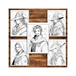 Carti si Birotica - Carti - Carti pentru copii - Carti de colorat - Carte de colorat pentru relaxare si antistres, 50 de ilustratii, Anime Sorcerer, 106 pagini, A5 - Infinity.ro