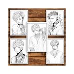 Carti si Birotica - Carti - Carti pentru copii - Carti de colorat - Carte de colorat pentru relaxare si antistres, 50 de ilustratii, Anime Tatoo Boys, 106 pagini, A5 - Infinity.ro