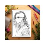 Carti si Birotica - Carti - Carti pentru copii - Carti de colorat - Carte de colorat pentru relaxare si antistres, 50 de ilustratii, Anime Tatoo Boys, 106 pagini, A5 - Infinity.ro