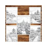 Carti si Birotica - Carti - Carti pentru copii - Carti de colorat - Carte de colorat pentru relaxare si antistres, 50 de ilustratii, Bali, 106 pagini, A5 - Infinity.ro