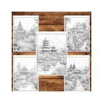 Carti si Birotica - Carti - Carti pentru copii - Carti de colorat - Carte de colorat pentru relaxare si antistres, 50 de ilustratii, Bali, 106 pagini, A5 - Infinity.ro