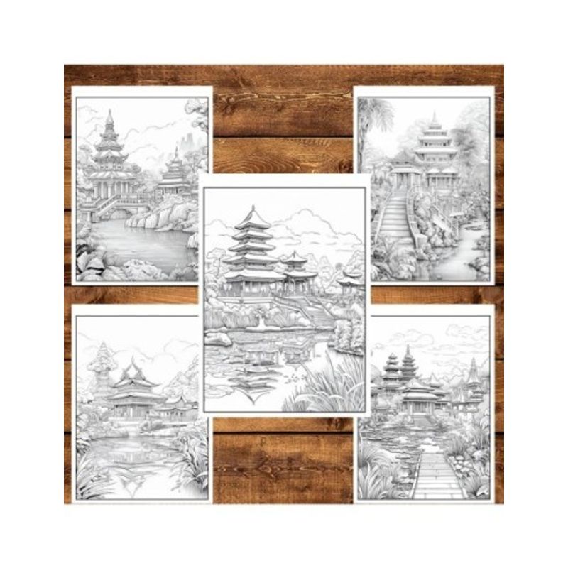 Carti si Birotica - Carti - Carti pentru copii - Carti de colorat - Carte de colorat pentru relaxare si antistres, 50 de ilustratii, Bali, 106 pagini, A5 - Infinity.ro