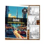 Carti si Birotica - Carti - Carti pentru copii - Carti de colorat - Carte de colorat pentru relaxare si antistres, 50 de ilustratii, Dubai, 106 pagini, A5 - Infinity.ro