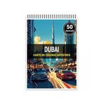 Carti si Birotica - Carti - Carti pentru copii - Carti de colorat - Carte de colorat pentru relaxare si antistres, 50 de ilustratii, Dubai, 106 pagini, A5 - Infinity.ro