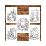 Carti si Birotica - Carti - Carti pentru copii - Carti de colorat - Carte de colorat pentru relaxare si antistres, 50 de ilustratii, Flowers of time, 106 pagini, A5 - Infinity.ro