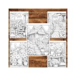 Carti si Birotica - Carti - Carti pentru copii - Carti de colorat - Carte de colorat pentru relaxare si antistres, 50 de ilustratii, Gradini de primavara, 106 pagini, A5 - Infinity.ro