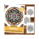 Carti si Birotica - Carti - Carti pentru copii - Carti de colorat - Carte de colorat pentru relaxare si antistres, 50 de ilustratii, Mandala - Volumul III, 106 pagini, A5 - Infinity.ro