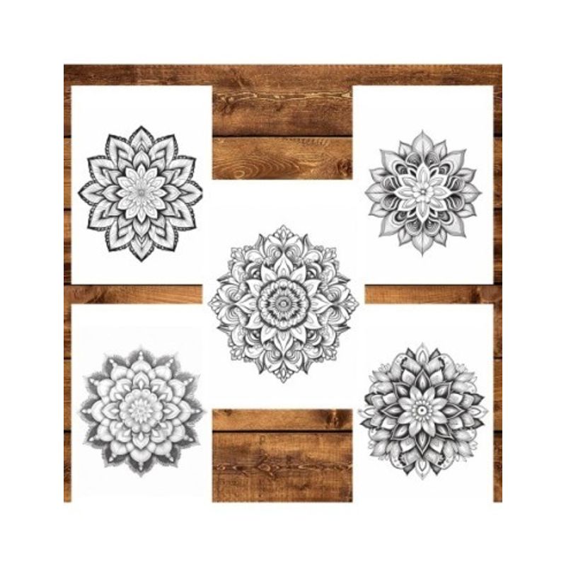 Carti si Birotica - Carti - Carti pentru copii - Carti de colorat - Carte de colorat pentru relaxare si antistres, 50 de ilustratii, Mandala - Volumul III, 106 pagini, A5 - Infinity.ro
