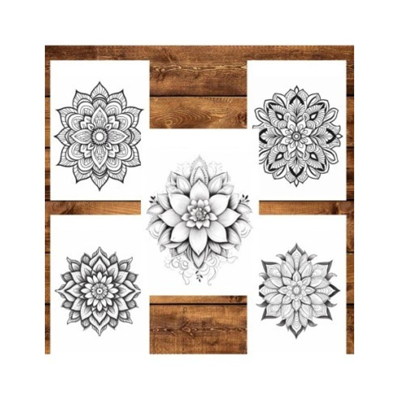 Carti si Birotica - Carti - Carti pentru copii - Carti de colorat - Carte de colorat pentru relaxare si antistres, 50 de ilustratii, Mandala - Volumul III, 106 pagini, A5 - Infinity.ro
