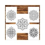 Carti si Birotica - Carti - Carti pentru copii - Carti de colorat - Carte de colorat pentru relaxare si antistres, 50 de ilustratii, Mandala - Volumul III, 106 pagini, A5 - Infinity.ro