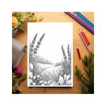 Carti si Birotica - Carti - Carti pentru copii - Carti de colorat - Carte de colorat pentru relaxare si antistres, 50 de ilustratii, Lavanda, 106 pagini, A5 - Infinity.ro