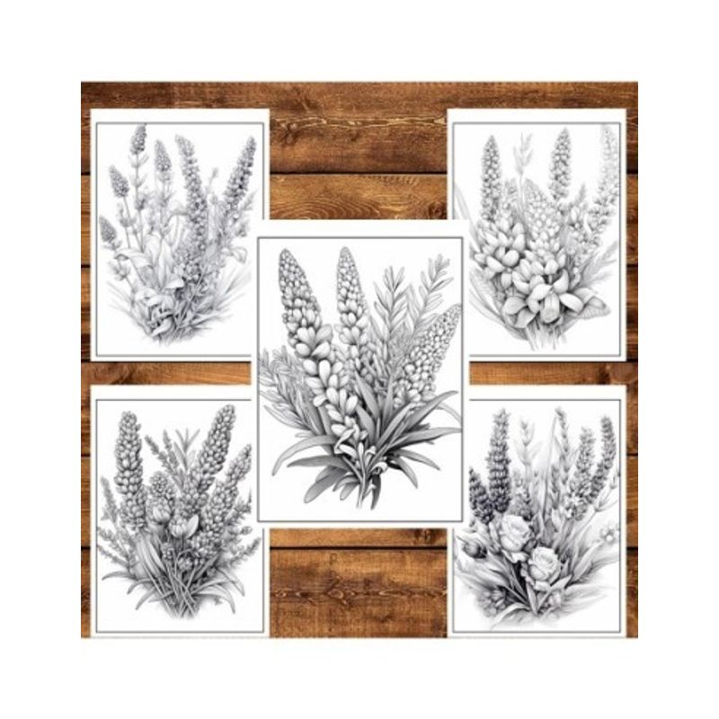 Carti si Birotica - Carti - Carti pentru copii - Carti de colorat - Carte de colorat pentru relaxare si antistres, 50 de ilustratii, Lavanda, 106 pagini, A5 - Infinity.ro