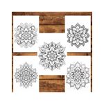 Carti si Birotica - Carti - Carti pentru copii - Carti de colorat - Carte de colorat pentru relaxare si antistres, 50 de ilustratii, Mandala - Volumul II, 106 pagini, A5 - Infinity.ro