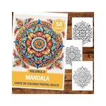 Carti si Birotica - Carti - Carti pentru copii - Carti de colorat - Carte de colorat pentru relaxare si antistres, 50 de ilustratii, Mandala - Volumul II, 106 pagini, A5 - Infinity.ro