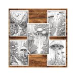 Carti si Birotica - Carti - Carti pentru copii - Carti de colorat - Carte de colorat pentru relaxare si antistres, 50 de ilustratii, O lume halucinanta - Volumul I, 106 pagini, A5 - Infinity.ro