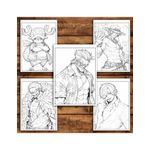 Carti si Birotica - Carti - Carti pentru copii - Carti de colorat - Carte de colorat pentru relaxare si antistres, 50 de ilustratii, One Piece, 106 pagini, A5 - Infinity.ro