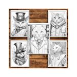Carti si Birotica - Carti - Carti pentru copii - Carti de colorat - Carte de colorat pentru relaxare si antistres, 50 de ilustratii, Pisici Extraordinare - Volumul II, 106 pagini, A5 - Infinity.ro