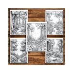 Carti si Birotica - Carti - Carti pentru copii - Carti de colorat - Carte de colorat pentru relaxare si antistres, 50 de ilustratii, Primavara in Padrure, 106 pagini, A5 - Infinity.ro