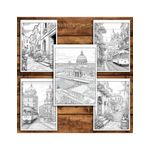 Carti si Birotica - Carti - Carti pentru copii - Carti de colorat - Carte de colorat pentru relaxare si antistres, 50 de ilustratii, Roma, 106 pagini, A5 - Infinity.ro