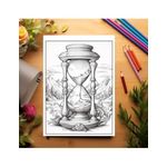 Carti si Birotica - Carti - Carti pentru copii - Carti de colorat - Carte de colorat pentru relaxare si antistres, 50 de ilustratii, Sands of Time - Volumul II, 106 pagini, A5 - Infinity.ro