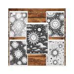 Carti si Birotica - Carti - Carti pentru copii - Carti de colorat - Carte de colorat pentru relaxare si antistres, 50 de ilustratii, Soarele si luna, 106 pagini, A5 - Infinity.ro