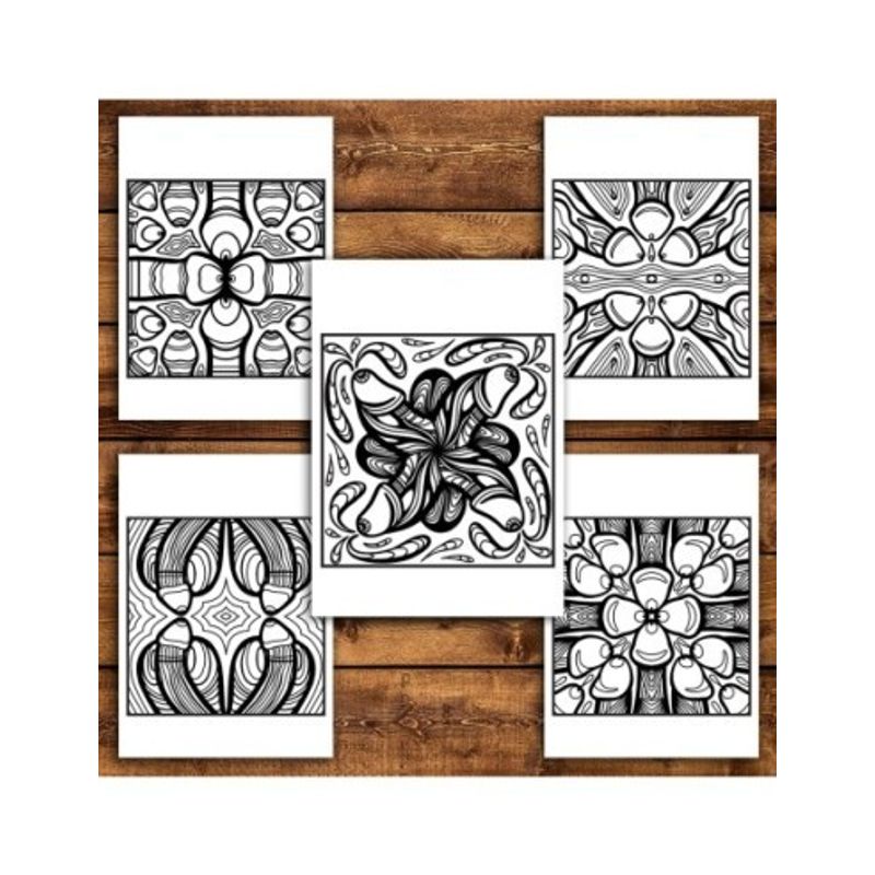 Carti si Birotica - Carti - Carti pentru copii - Carti de colorat - Carte de colorat pentru relaxare si antistres, 50 de ilustratii, Tipare cu penisuri, 106 pagini, A5 - Infinity.ro