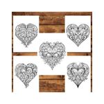 Carti si Birotica - Carti - Carti pentru copii - Carti de colorat - Carte de colorat pentru relaxare si antistres, 50 de ilustratii, Valentines Day Heart - Volumul I, 106 pagini, A5 - Infinity.ro