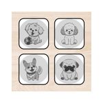 Carti si Birotica - Carti - Carti pentru copii - Carti de colorat - Carte de colorat stil Spiroglyphic, 25 de ilustratii Cats and Dogs, 56 pagini, A5 - Infinity.ro