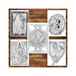 Carti si Birotica - Carti - Carti pentru copii - Carti de colorat - Carte de colorat pentru relaxare si antistres, 50 de ilustratii, Vitralii Disney, 106 pagini, A5 - Infinity.ro