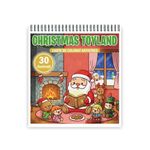 Carti si Birotica - Carti - Carti pentru copii - Carti de colorat - Carte de colorat, 30 de ilustratii Christmas Toyland, 66 pagini, A5 - Infinity.ro