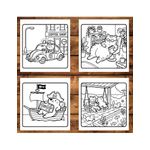 Carti si Birotica - Carti - Carti pentru copii - Carti de colorat - Carte de colorat, 30 de ilustratii Pudgy Cat Moments, 66 pagini, A5 - Infinity.ro