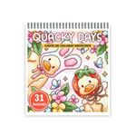 Carti si Birotica - Carti - Carti pentru copii - Carti de colorat - Carte de colorat, 31 de ilustratii Quacky Days, 68 pagini, A5 - Infinity.ro
