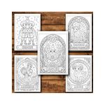 Carti si Birotica - Carti - Carti pentru copii - Carti de colorat - Carte de colorat, 36 de ilustratii Zodiac copii 2, 78 pagini, A5 - Infinity.ro