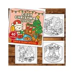 Carti si Birotica - Carti - Carti pentru copii - Carti de colorat - Carte de colorat, 40 de ilustratii Cozy Christmas Corner, 86 pagini, A5 - Infinity.ro
