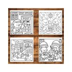 Carti si Birotica - Carti - Carti pentru copii - Carti de colorat - Carte de colorat, 40 de ilustratii Cozy Eras, 86 pagini, A5 - Infinity.ro