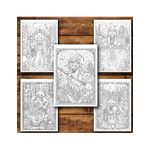 Carti si Birotica - Carti - Carti pentru copii - Carti de colorat - Carte de colorat, 40 de ilustratii Demonic Kitties - Volumul I, 86 pagini, A5 - Infinity.ro