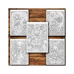Carti si Birotica - Carti - Carti pentru copii - Carti de colorat - Carte de colorat, 40 de ilustratii Demonic Kitties - Volumul I, 86 pagini, A5 - Infinity.ro