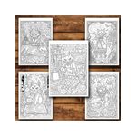 Carti si Birotica - Carti - Carti pentru copii - Carti de colorat - Carte de colorat, 40 de ilustratii Demonic Kitties - Volumul I, 86 pagini, A5 - Infinity.ro